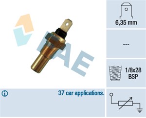 Kylvätsketemperatur-sensor, SUBARU,SUZUKI, 34850-50A00, 34850-50A00-000, 34850-82000, 34850-82001, 34850-82002, 3C8 823 359, 42080-5410,