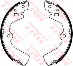 Bromsbackar, sats, Bakaxel, Framaxel, HYUNDAI,NISSAN, 44060-47L10, 44060-47L25, 44060-47L26, 44060-48L10, 44060-48L25, 44060-48L26, 4406