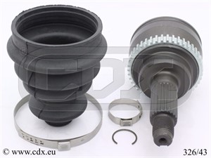 Drivknut, På hjulsidan, OPEL AGILA, SUZUKI WAGON R+ Halvkombi, 4410183E10, 4705753, 4705754, 93170265, 93170266
