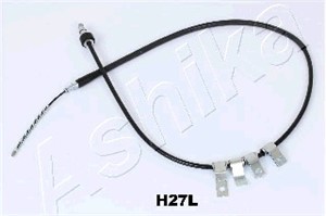 Vajer, parkeringsbroms, Bak, Vänster, HYUNDAI GETZ, 597701C000