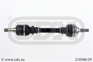 Drivaxel, framaxel vänster, CITROËN ZX