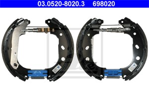 Bromsbackar, sats, Bakaxel, FORD TOURNEO CONNECT, TRANSIT CONNECT