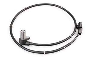 ABS-givare, Sensor, hjulvarvtal, Vänster fram, MITSUBISHI PAJERO II, PAJERO III, PAJERO Canvas Top II, PAJERO Canvas Top III, MR307046