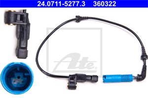 ABS-givare, Sensor, hjulvarvtal, framaxel vänster, BMW, 34 52 6 752 681, 34 52 6 792 897