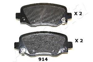 Bromsbeläggsats, Bakaxel, JEEP CHEROKEE, 68225301AA, 68225301AB, 68225327AA, 68225327AB, 68225327AC, 68273101AA