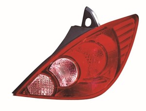 Baklykta, Höger, NISSAN TIIDA Halvkombi, 26550EL00A, 26550-EM00A