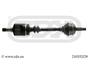 Drivaxel, framaxel vänster, CITROËN XM, XM Break, PEUGEOT 605