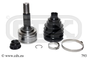 Drivknut, På hjulsidan, CITROËN C1, PEUGEOT 107, TOYOTA AYGO, 3272 JZ, 3273 JS, 434100H20, 434200H20, 4346009C90, 4347009C90