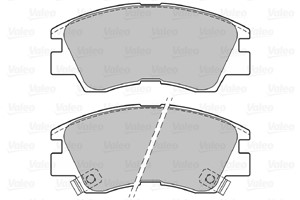Bromsbeläggsats, Framaxel, HYUNDAI,MITSUBISHI,TOYOTA, MB500813, MB500814, MB500815, MB500816, MB500819, MR162523, MR162524, MR389523, MR