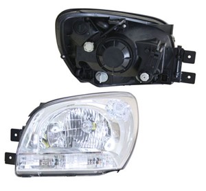 Strålkastare, Höger, KIA SPORTAGE II, 92102 1F021, 92102-1F010, 921021F011