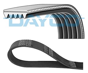 Flerspårsrem, MITSUBISHI LANCER VII, LANCER Kombi VII, RENAULT TWINGO I, TWINGO Skåp/halvkombi I, 11281470024, 4451A100, 7700860833, 770