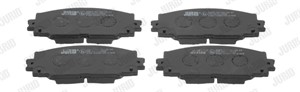 Bromsbeläggsats, Framaxel, LEXUS CT, TOYOTA PRIUS, PRIUS C, PRIUS PHV, VERSO S, 044650W140, 044650W141, 0446547060, 0446547070, 04465W14