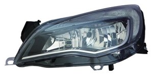 Strålkastare, Vänster, OPEL ASTRA J, ASTRA J Sedan, ASTRA J Sports Tourer, 1216728, 13371599