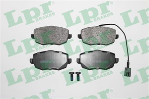 Bromsbeläggsats, Framaxel, LANCIA YPSILON, 77364331, 77364332
