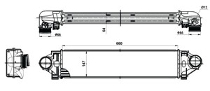 Intercooler, VOLVO S60 II, V60 I, V60 Skåp / kombi I, V70 III, XC60 SUV I, XC60 VAN I, XC70 II, 000 993 19 76, 000 993 21 76 S2, 000 993