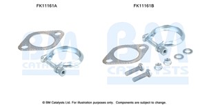 Monteringssats, sot-/partikelfilter, FORD FIESTA VI, MAZDA 2