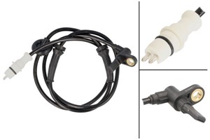 ABS-givare, Sensor, hjulvarvtal, Bakaxel, Vänster, FIAT MAREA, MAREA Weekend, 46539832