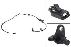 ABS-givare, Sensor, hjulvarvtal, framaxel höger, HYUNDAI COUPE, TIBURON Coupé, 95670-2C800