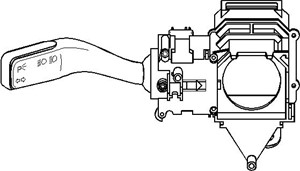 Blinkerskontroll, AUDI A4 B6, A4 B6 Avant, A4 B7, A4 B7 Avant, A6 C6, A6 C6 Avant, Q7, SEAT EXEO, EXEO ST, 4E0 953 513A 4PK, 4E0 953 513