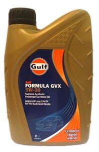 Motorolja Gulf Formula GVX 5W-30, Universal