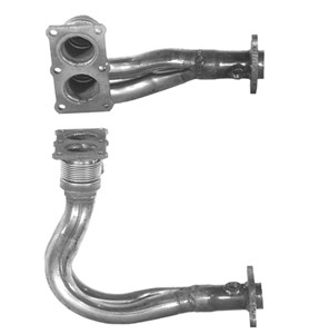 Avgasrör, Fram, VOLVO 440, 460, 480, 3462226, 34622266