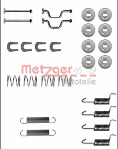 Tillbehörssats, bromsbackar, parkeringsbroms, Bak, TOYOTA AVENSIS, AVENSIS Kombi, AVENSIS Liftback