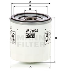 Oljefilter, FORD,FORD USA, 2279 222