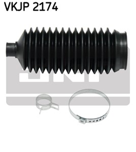 Dammskydd, styrsystem, Framaxel, Tvåsidig, DAIHATSU SIRION, HYUNDAI COUPE, OPEL FRONTERA B, TOYOTA LAND CRUISER PRADO, 4553526020, 45535