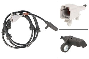 ABS-givare, Sensor, hjulvarvtal, Bakaxel, båda sidor, NISSAN X-TRAIL II, RENAULT KOLEOS I, 4790 01D C1A, 4790 0JG 200, 47900-1DC1A, 4790