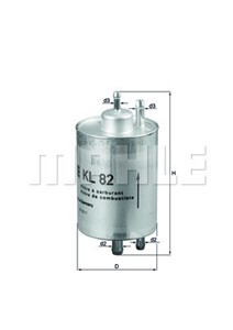Bränslefilter, CHRYSLER,MERCEDES-BENZ, 0024773001, 0024773101, 0024776401, 00K05097053AA, 05097052AA, 5097052AA, 5097053AA, A002 477 30
