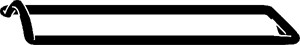 Packning, vippkåpa, BMW 3 [E30], 3 Touring [E30], 5 [E28, E34], 1 285 973.2, 11121285973