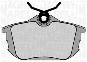 Bromsbeläggsats, Bakaxel, MITSUBISHI,PROTON,SMART,VOLVO, 30620770, 306207705, 30623264, 30630556, 30630613, 30638455, 30769186, 30799186
