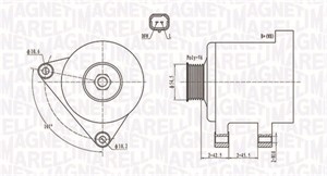 Generator, CITROËN,FIAT,LANCIA,PEUGEOT, 71732307, 71733552, 9644103580, 96460654, 9646065480, 9646321780, 96463218, 9646321880, 96503585