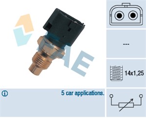 Kylvätsketemperatur-sensor, VOLVO 760, 760 Kombi, 1362644, 1362644-5, JPB101330, LR012805, TS-396