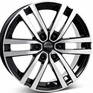 Image Rock Gloss Black Polished 7.5x17 6/114.3 ET50 B66.1