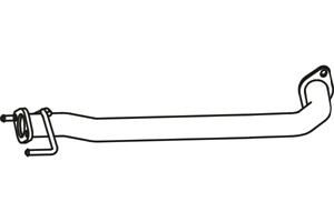 Avgasrör, Mitt, HYUNDAI i30, i30 Kombi, 28650-2L900