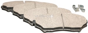 Bromsbeläggsats, Framaxel, MITSUBISHI PAJERO PININ I, PAJERO SPORT I, MN102615, MR334950, MR449854, MR475453, MZ690025