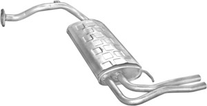 Bakre ljuddämpare, HONDA CIVIC Hatchback IV, 18307-SH3-307, 18307-SH3-J23, 18307-SH3-J25