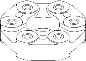 Led, kardanaxel, Fram, BMW, 2611 1 227 717, 2611 1 229 080, 2611 1 229 360