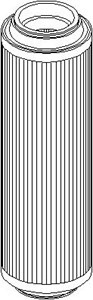 Luftfilter, MERCEDES-BENZ A-KLASS [W168], VANEO [414], 668 094 00 04, 668 094 02 04, 668 094 03 04, A668 094 00 04, A668 094 02 04, A668