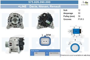 Generator, DACIA,RENAULT, 231005854, 7711497535, 8200674762, 8200810621