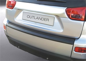 Övertäck, Stötfångare, Bak, MITSUBISHI OUTLANDER II, OUTLANDER III