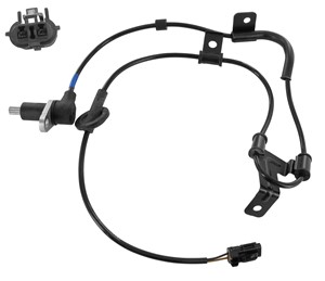 ABS-givare, Sensor, hjulvarvtal, Bakaxel, Bakaxel vänster, Vänster, HYUNDAI COUPE, 95680-27000, 95680-27001