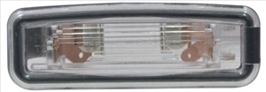 Belysning, registreringsskylt, Tvåsidig, FORD FOCUS I, FOCUS Sedan I, FOCUS Turnier I, 1066481, 1089043, 1089316, 1100511, 1109489, XS41