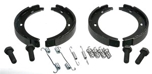 Bromsbackar, sats, Bakaxel, MERCEDES-BENZ, 203 420 01 20, 414 420 03 20, A203 420 01 20, A414 420 03 20