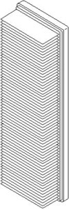 Luftfilter, CITROËN C4 I, PEUGEOT 206 Halvkombi, 206+, 307, 307 Break, 307 SW, 1444 CQ, 1444 FC