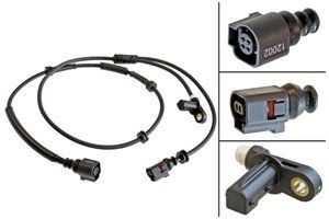 ABS-givare, Sensor, hjulvarvtal, Bakaxel höger, Bakaxel vänster, Bakaxel, båda sidor