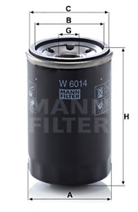 Oljefilter, ALFA ROMEO 4C, 4C SPIDER, GIULIETTA, GIULIETTA Skåp/halvkombi, 552484810, 55252436, 55256371, 68237532AA