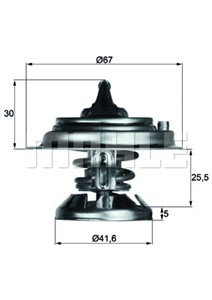 Termostat, kylvätska, DAEWOO,MERCEDES-BENZ,SSANGYONG, 004 203 09 75, 004 203 10 75, 601 200 00 15, 601 200 05 15, 6012000015, 6032030474