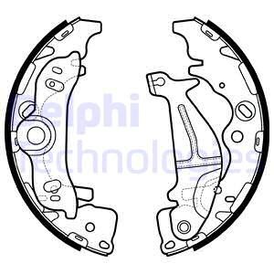 Bromsbackar, sats, Bakaxel, HYUNDAI H-1 / STAREX Buss, H-1 Cargo, H-1 Travel, 58305-4AA19, 58305-4AA20, 58305-4AA30, 58305-4HA00